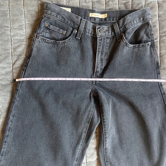 Baggy Dad Women's Jeans faded black wash size 25 - Picture 6 of 8